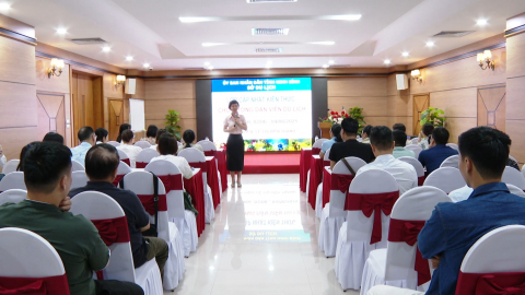 Cập nhật kiến thức cho hướng dẫn vi&ecirc;n du lịch
