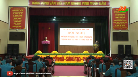 Phổ biến ti&ecirc;u chuẩn tuyển dụng sĩ quan, qu&acirc;n nh&acirc;n chuy&ecirc;n nghiệp phục vụ trong qu&acirc;n đội