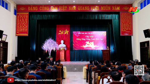 X&atilde; Gia V&acirc;n tổ chức gặp mặt mừng Đảng, mừng xu&acirc;n