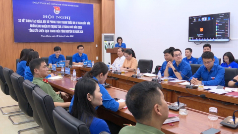 Sơ kết c&ocirc;ng t&aacute;c đo&agrave;n, hội v&agrave; phong tr&agrave;o thanh thiếu nhi