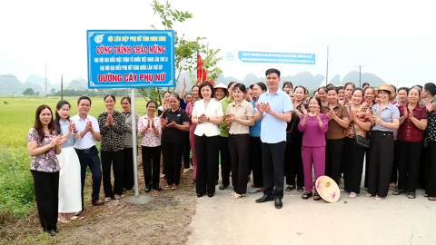 Phụ nữ Ninh B&igrave;nh lan tỏa lối sống xanh