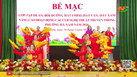 Bế mạc lớp tập huấn nghệ thuật truyền thống