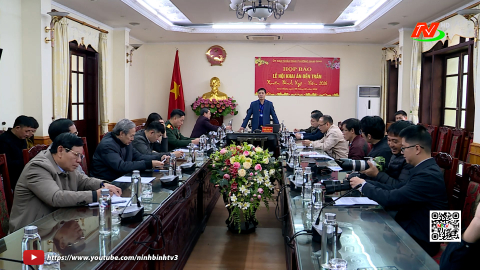 Họp B&aacute;o lễ hội khai ấn đền Trần xu&acirc;n B&iacute;nh Ngọ năm 2026