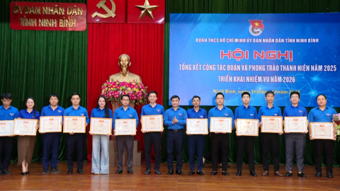 Đo&agrave;n TNCS Hồ Ch&iacute; Minh UBND tỉnh triển khai nhiệm vụ năm 2026