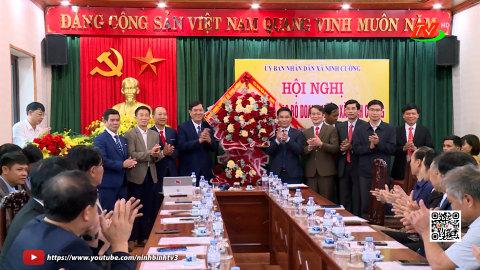 Ra mắt c&acirc;u lạc bộ Doanh nh&acirc;n x&atilde; Ninh Cường