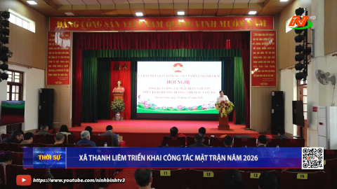X&atilde; Thanh Li&ecirc;m triển khai c&ocirc;ng t&aacute;c mặt trận năm 2026