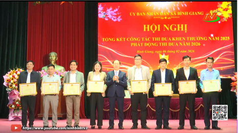 UBND x&atilde; B&igrave;nh Giang ph&aacute;t độg phong tr&agrave;o thi đua năm 2026