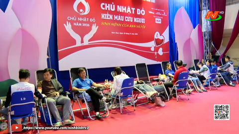 Chương tr&igrave;nh hiến m&aacute;u t&igrave;nh nguyện "Chủ nhật đỏ" năm 2026