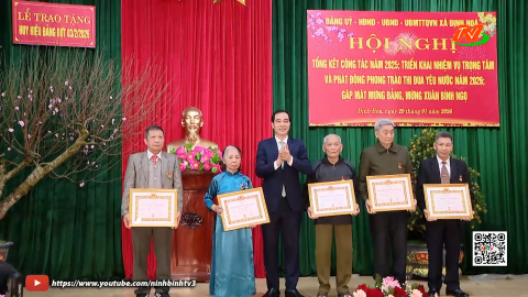 X&atilde; Định H&oacute;a triển khai nhiệm vụ năm 2026