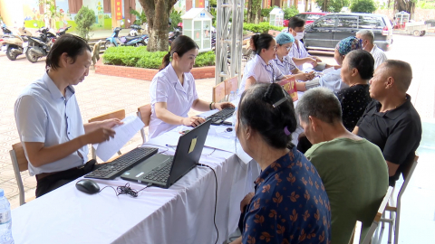 Phường L&ecirc; Hồ kh&aacute;m sức khoẻ định kỳ cho người d&acirc;n năm 2026.