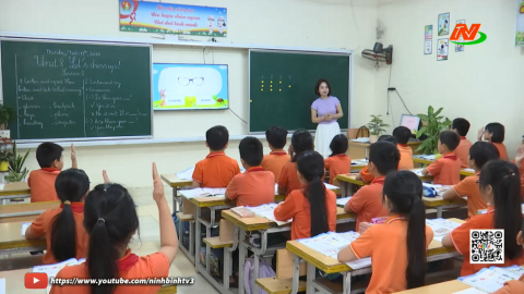 Đẩy mạnh ứng dụng CNTT trong dạy v&agrave; học ở bậc tiểu học
