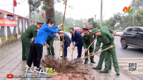 Hội Cựu chiến binh tỉnh ph&aacute;t động Tết trồng c&acirc;y