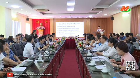 Hội thảo triển khai x&acirc;y dựng bộ c&ocirc;ng cụ đ&aacute;nh gi&aacute; năng lực h&agrave;nh nghề kh&aacute;m chữa bệnh