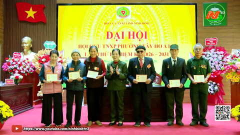 Đại hội Hội cựu Thanh ni&ecirc;n xung phong phường T&acirc;y Hoa Lư