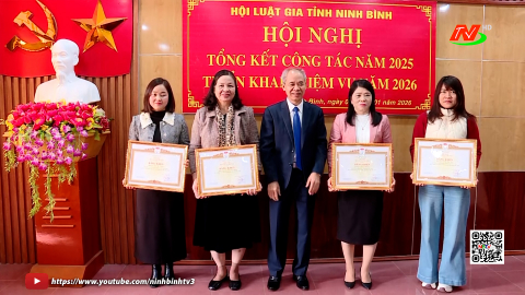 Hội Luật gia tỉnh triển khai nhiệm vụ c&ocirc;ng t&aacute;c năm 2026