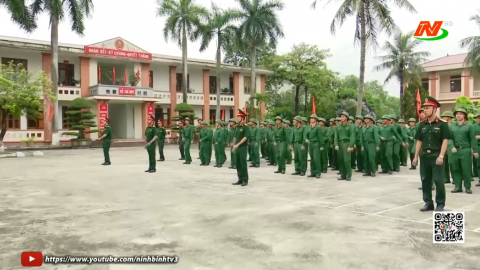 N&acirc;ng cao chất lượng huấn luyện sĩ quan dự bị tại Trung đo&agrave;n 855