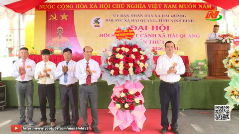 Đại hội Hội sinh vật cảnh x&atilde; Hải Quang lần thứ Nhất
