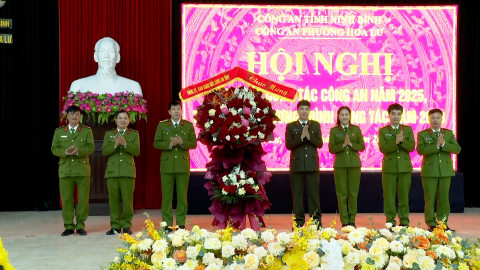C&ocirc;ng an phường Hoa Lư tổng kết c&ocirc;ng t&aacute;c năm 2025