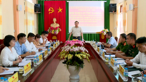 X&atilde; Hải Anh triển khai nhiệm vụ trọng t&acirc;m qu&yacute; IV