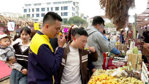 Gian h&agrave;ng OCOP - Điểm nhấn thu h&uacute;t kh&aacute;ch tại li&ecirc;n hoan Ẩm thực