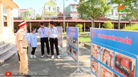 Hiệu quả c&ocirc;ng t&aacute;c tuy&ecirc;n truyền an to&agrave;n giao th&ocirc;ng cho học sinh
