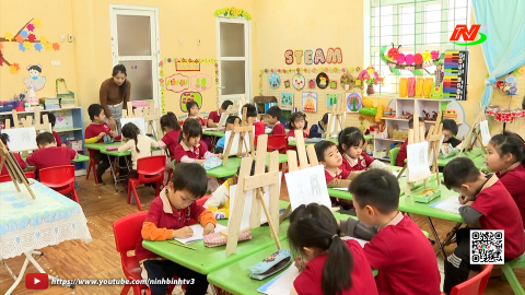 Quan t&acirc;m đầu tư cơ sở vật chất cho c&aacute;c trường Mầm non