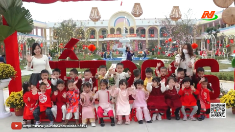 Trường Mầm non Cổ Lễ tổ chức chương tr&igrave;nh trải nghiệm "Ng&agrave;y Tết qu&ecirc; em"