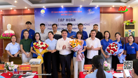 Tập huấn kỹ năng số trong truyền th&ocirc;ng ph&aacute;t triển sản phẩm du lịch