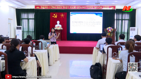 Tập huấn nghiệp vụ c&ocirc;ng t&aacute;c văn thư, lưu trữ