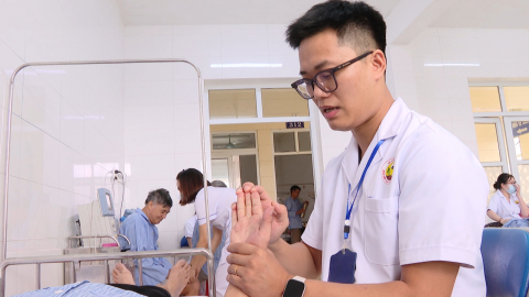 Phục hồi chức năng sau tai biến tại bệnh viện Y học cổ truyền Nam Định