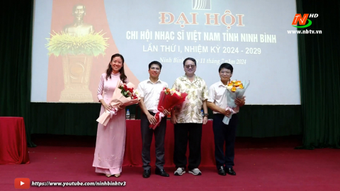 Đại hội Chi hội nhạc sĩ Việt Nam tỉnh Ninh B&igrave;nh lần thứ I