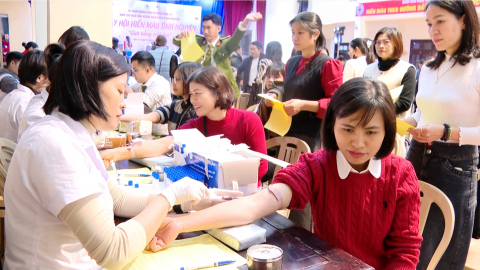 Phường Hoa Lư tổ chức ng&agrave;y hội hiến m&aacute;u t&igrave;nh nguyện năm 2025