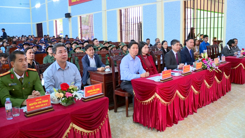 X&atilde; Nghĩa Sơn tổ chức ng&agrave;y hội t&ograve;ng qu&acirc;n năm 2026
