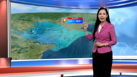 Dự b&aacute;o thời tiết khu vực tỉnh Ninh B&igrave;nh đ&ecirc;m 31, ng&agrave;y 1/1/2026