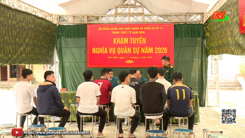 Ban Chỉ huy ph&ograve;ng thủ khu vực vực 3 - Đ&ocirc;ng A kh&aacute;m tuyển nghĩa vụ qu&acirc;n sự