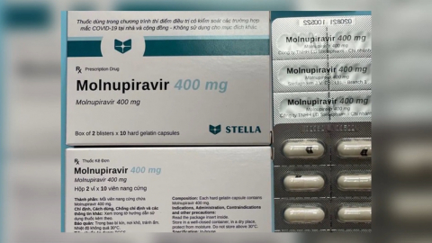 Bộ y tế cảnh b&aacute;o thận trọng khi d&ugrave;ng thuốc MOLNUPIRAVIR