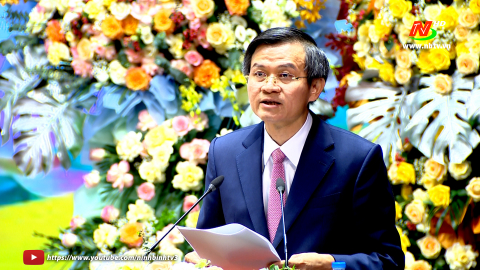 Ph&aacute;t biểu của đồng ch&iacute; B&iacute; thư Tỉnh ủy tại Đại hội đại biểu MTTQ Việt Nam tỉnh Ninh B&igrave;nh lần thứ XII, nhiệm kỳ 2024-2029