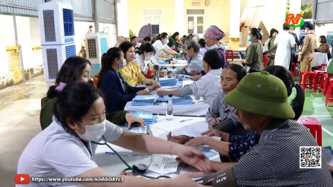 Kh&aacute;m, chữa bệnh miễn ph&iacute; tại Gia Viễn