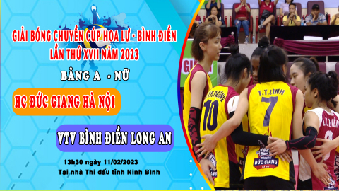 HC Đức Giang H&agrave; Nội Vs VTV B&igrave;nh Điền Long An 