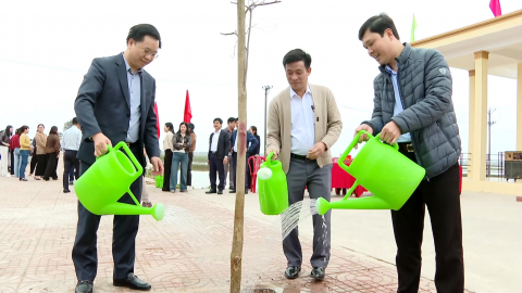 X&atilde; B&igrave;nh Minh ph&aacute;t động Tết trồng c&acirc;y đời đời nhớ ơn B&aacute;c Hồ
