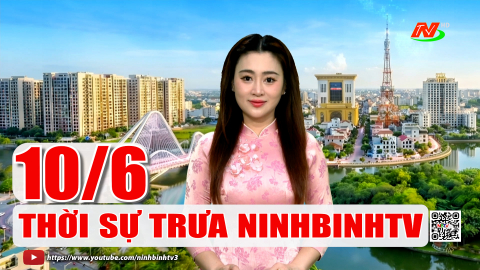 Thời sự Trưa NinhBinhTV - 10/6/2026