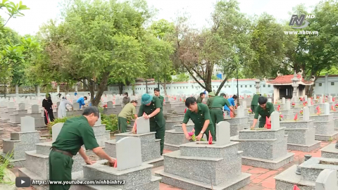 Y&ecirc;n M&ocirc; tổ chức nhiều hoạt động kỷ niệm Ng&agrave;y Thương binh Liệt sỹ