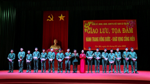 Y&ecirc;n M&ocirc; tổ chức "  Ng&agrave;y hội t&ograve;ng qu&acirc;n "  năm 2026