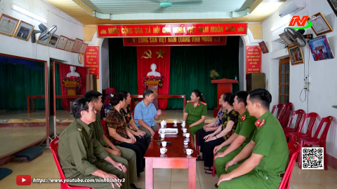 X&atilde; Ph&aacute;t Diệm - Điểm s&aacute;ng trong phong tr&agrave;o to&agrave;n d&acirc;n bảo vệ ANTQ