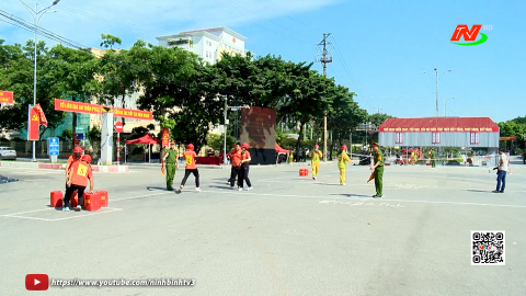 Hiệu quả từ Hội thi nghiệp vụ chữa ch&aacute;y v&agrave; cứu nạn cứu hộ đối với Tổ li&ecirc;n gia an to&agrave;n PCCC