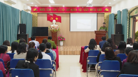 Tăng cường tuy&ecirc;n truyền, diễn tập PCCC cho c&aacute;c trường học