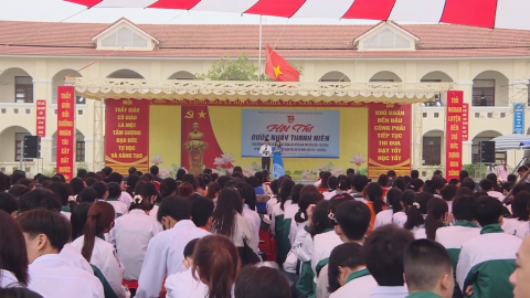 Hội thi bước nhảy thanh ni&ecirc;n huyện Kim Sơn năm 2024