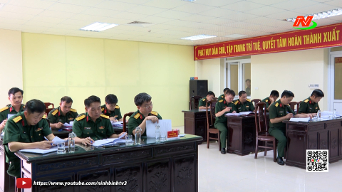 Kiểm tra, bồi dưỡng c&aacute;c đồng ch&iacute; tham gia hội thi ch&iacute;nh ủy Trung đo&agrave;n giỏi năm 2025