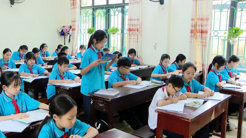 Trường THCS điển h&igrave;nh - Bước đột ph&aacute; n&acirc;ng cao vị thế gi&aacute;o dục Ninh B&igrave;nh