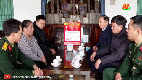 Kim Sơn quan t&acirc;m, chăm lo cho thanh ni&ecirc;n chuẩn bị nhập ngũ